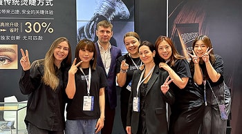 We are at exhibitions